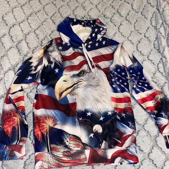 Men’s USA hoodie - Picture 1 of 2